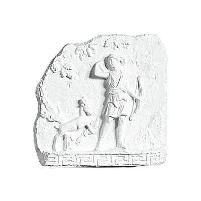 Relief - Skytte m. ged re2652